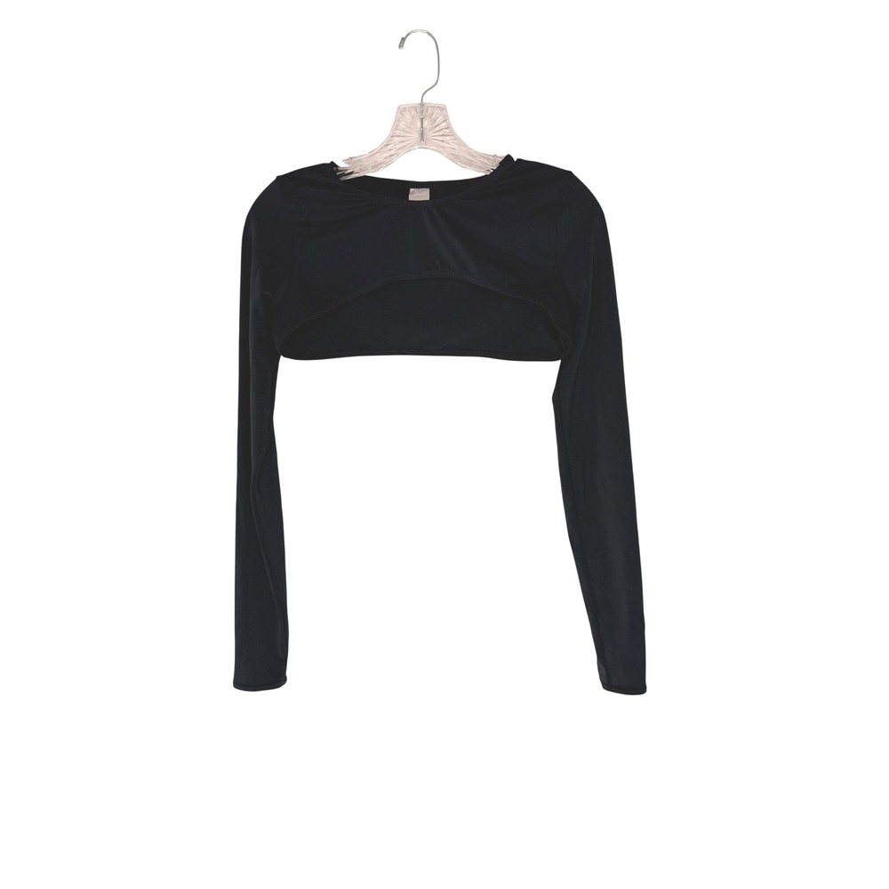 Weissman Pull-On Crew Neck Bolero Cropped Shirt Dance Costume Large Adult